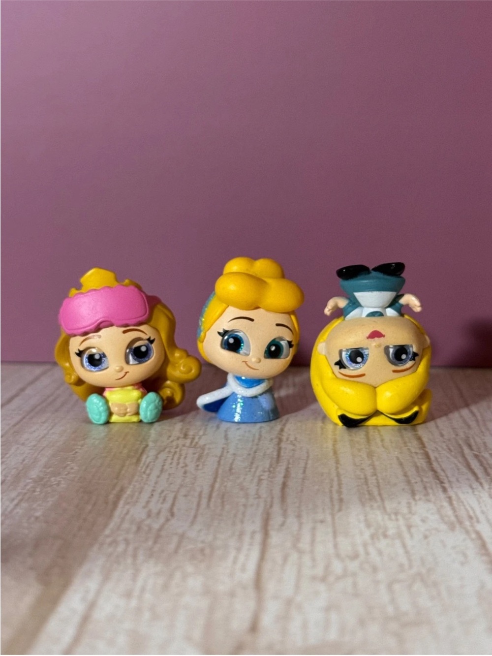 Aurora, Cinderella, Alice Disney Doorables